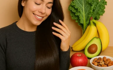 تاثیر تغذیه بر سلامت مو