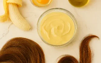 ماسک‌های خانگی برای موهای رنگ شده